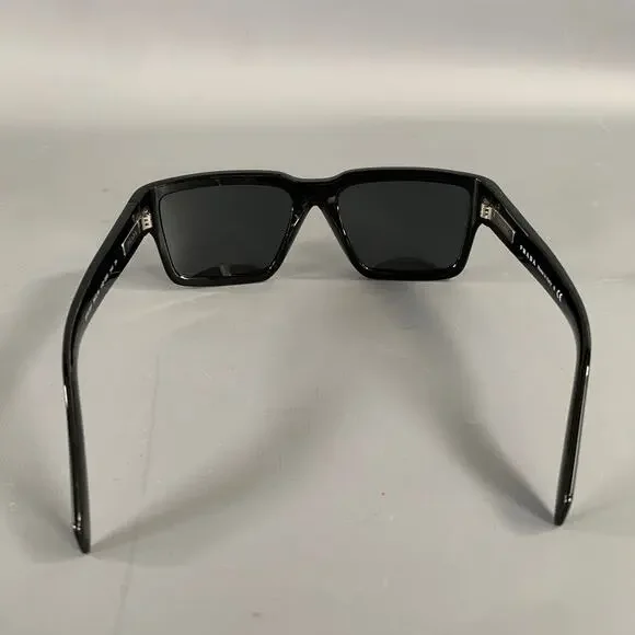 PRADA Black Dark Grey PR 09YS Acetate Sunglasses & Eyewear - Picture 3 of 7